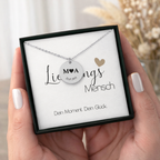 Personalisierte Coin Kette – Initialen & Datum Gravur