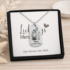 Personalisierte Foto-Gravur Kette
