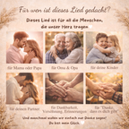 Dein personalisiertes Lied - Ein Lied für Menschen, die dein Herz tragen