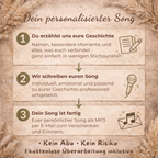 Dein personalisiertes Lied - Ein Lied für Menschen, die dein Herz tragen