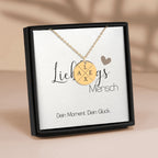 Personalisierte Initialen Halskette