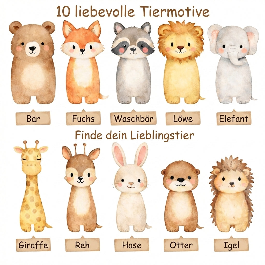 Personalisierte Spardose – Skandi Watercolor
